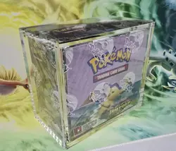 Vivid Voltage Booster Box Factory Sealed 36 packs Pokemon TCG In Acrylic Case - Image 1