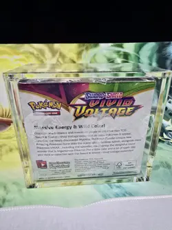 Vivid Voltage Booster Box Factory Sealed 36 packs Pokemon TCG In Acrylic Case - Image 4