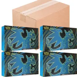 Pokemon TCG Mega Charizard X ex ULTRA PREMIUM COLLECTION BOX CASE Sealed 4 Boxes - Image 2