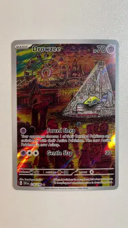 Pokemon Drowzee 210/198 SV01 Scarlet & Violet Base Set Illustration Rare NM - Image 1