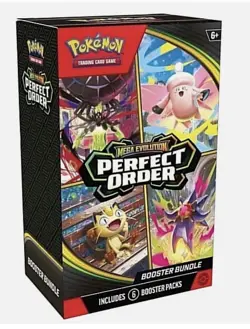 Pokemon Mega Evolution Perfect Order Sealed Booster Bundle PRESALE 3/27/2026 - Image 1