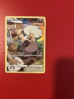 Pokemon Rockruff TG07/TG30 Silver Tempest Trainer Gallery Ultra Rare Holo 70 HP - Image 1