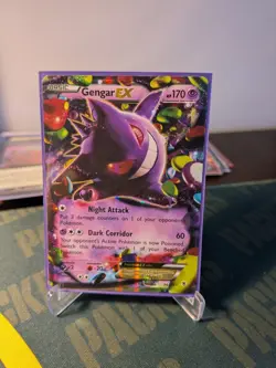 Pokemon Gengar EX 034/119 XY - Phantom Forces Full Art Holo 2014 Raw LP - Image 1