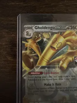Brand New Gholdengo EX 139/182 Pokemon Play! Prize Pack Series TCG Paradox Rift - Image 2