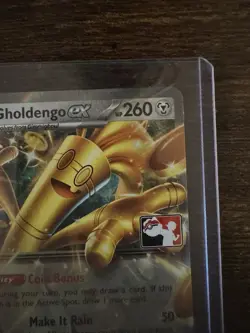 Brand New Gholdengo EX 139/182 Pokemon Play! Prize Pack Series TCG Paradox Rift - Image 3