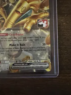 Brand New Gholdengo EX 139/182 Pokemon Play! Prize Pack Series TCG Paradox Rift - Image 4