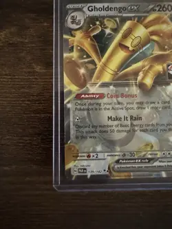 Brand New Gholdengo EX 139/182 Pokemon Play! Prize Pack Series TCG Paradox Rift - Image 5