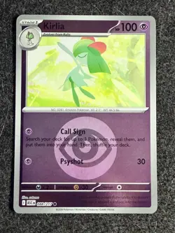 Kirlia 088/217 Energy Pattern Reverse Holo ME: Ascended Heroes Pokemon - Image 1