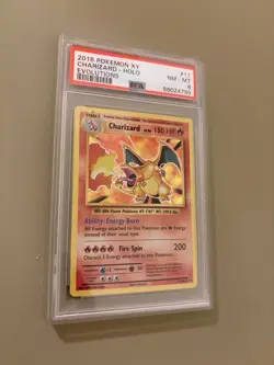 PSA 8 Charizard #11 Holo - 2016 Pokemon XY Evolutions 11/108 - Image 2