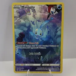Pokemon Manaphy GG06/GG70 Crown Zenith: Galarian Gallery Ultra Rare Holo 70 HP - Image 1