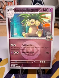 Team Rocket’s Exeggutor 078/217 Energy Reverse Holo Rare Pokemon Ascended Heroes - Image 1