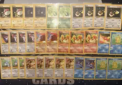 x33 Pokemon Vintage Lot Team Rocket Squirtle Eevee Psyduck - Image 1
