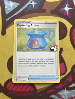 Pokemon Capturing Aroma 153/195 Play! Prize pack Series - Cosmic Holo - Image 1