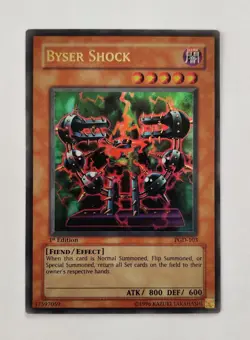 Byser Shock PGD-103 1st Edition Ultra Rare Pharaonic Guardian Yu-Gi-Oh! - Image 1