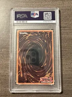 Yu-Gi-Oh Pharaonic Guardian Lava Golem 1st Edition Secret Rare PGD-107 PSA 9 - Image 2