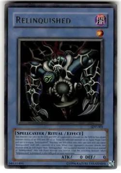 (YBL) Yugioh Relinquished SDP-001 Ultra Rare Unlimited LP - Image 1