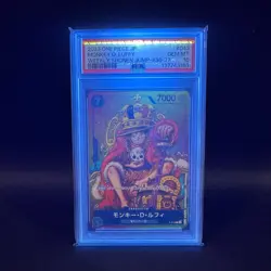PSA 10 Monkey D. Luffy P-043 WEEKLY SHONEN JUMP PROMO ONE PIECE Card Japanese - Image 3