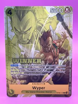 • Wyper • OP08-110 Winner Pack 2025 Vol. 2 Foil One Piece TCG NM - Image 1