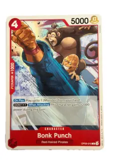New: One Piece CCG Bonk Punch OP09-010 Emperors in the New World Regular Common - Image 1