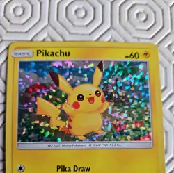 Pikachu #4/12 Confetti Holo McDonald's Promo 2018 Pokemon TCG Card - Image 4