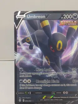 Umbreon V - 094/203 - Pokemon Evolving Skies Sword & Shield Ultra Rare Card NM - Image 3