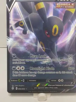 Umbreon V - 094/203 - Pokemon Evolving Skies Sword & Shield Ultra Rare Card NM - Image 5