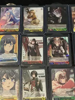 Weiss Schwarz LOT 20 cards ALL SR and ALL IN TOP LOADERS - Image 3
