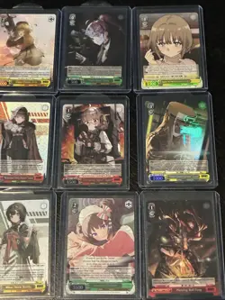 Weiss Schwarz LOT 20 cards ALL SR and ALL IN TOP LOADERS - Image 4