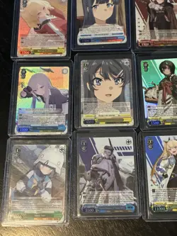Weiss Schwarz LOT 20 cards ALL SR and ALL IN TOP LOADERS - Image 5