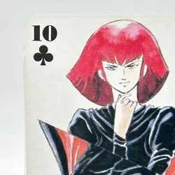Haman Karn Gundam Vintage Playing Cards Animage Japanese Anime Manga 1985 Rare - Image 2