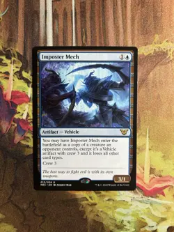 Imposter Mech Commander: Kamigawa: Neon Dynasty NM MTG - Image 1