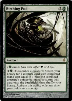 Birthing Pod New Phyrexia Regular LP R 104/175 - Image 1