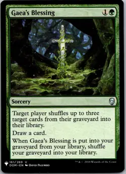 Gaea's Blessing The List Reprints NM Normal - Image 1
