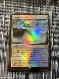 Flooded Strand - FOIL - Modern Horizons 3 - NM - UNPLAYED - MTG - Image 1