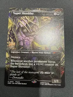 MTG TMT Super Shredder Spotlight Series Promo Nonfoil - Image 1