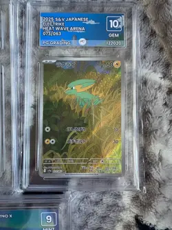 PG Graded Japanese Pokemon Bundle - 2x Gem Mint 10's. 1x Mint 9 - Image 3
