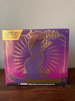 Pokemon TCG Scarlet And Violet Miraidon Base Set ETB Sealed - Image 1