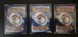Pokemon First Partners Series 1 Gen 7 Alolan Starters Cards x 3 - NM-M - Image 2