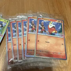 6x Pokemon Horizons Promo Cards Fuecoco and Sprigatito (SEALED) - Image 3