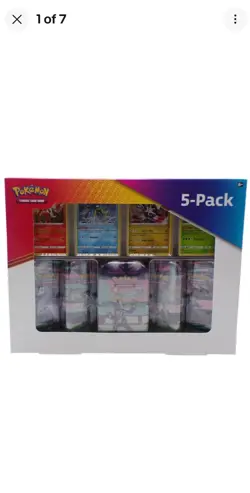 Costco Pokemon 5 Pack Galar Power Mini Tins (Evolving Skies & Fusion Strike) - Image 1