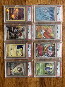 Pokemon TCG 8 card PSA lot - Image 1