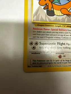 Pokemon Dragonite Wotc Promo 05/53 90 HP Stage 2 Promo 1999 Card English - Image 5