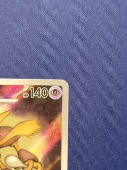 Pokemon TCG Alakazam 009 Me: Mega Evolution Promo Holo Near Mint - Image 4