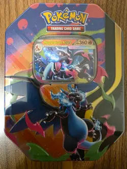 Pokemon TCG Mega Evolution Charizard ex X + Y Tins-SET OF 2 - Image 4