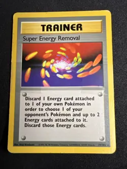 Super Energy Removal 79/102 Rare Base Set Pokemon Card - Image 1