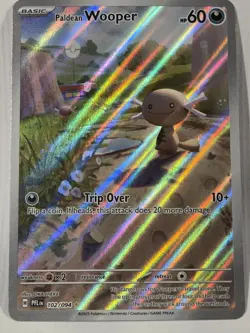 2025 Pokemon Phantasmal Flames Paldean Wooper Illustration Rare 102/094 Full Art - Image 1