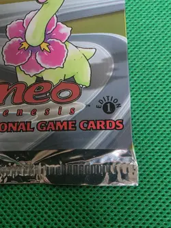 🔥🔥🔥 POKEMON NEO GENESIS 1ST EDITION BOOSTER PACK – FACTORY SEALED 💎 - Image 3