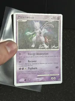 Pokemon Mewtwo 9/100 Non-Holo Rare World Championships - Image 3