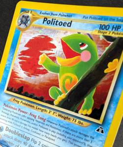 Pokemon TCG: Politoed 8/75 Neo Discovery WoTC Holo Rare NM - Image 3