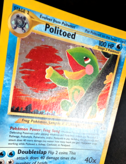Pokemon TCG: Politoed 8/75 Neo Discovery WoTC Holo Rare NM - Image 5